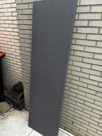 Lichtgrijs composieten werkblad – 183x53x4 cm –  beschikbaar voor biedingen