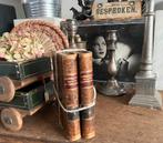 OUD GLAZEN POTJE VERDUND ZOUTZUUR, Antiek en Kunst, Ophalen