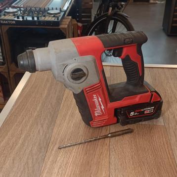 Milwaukee M18H Compactboorhamer | Nette staat | Incl Accu | beschikbaar voor biedingen