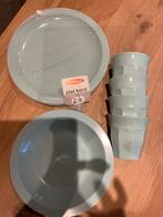 Rosti Mepal Servies - Mint Groen - 12 Delig, Ophalen, Keramiek, Zo goed als nieuw, Effen