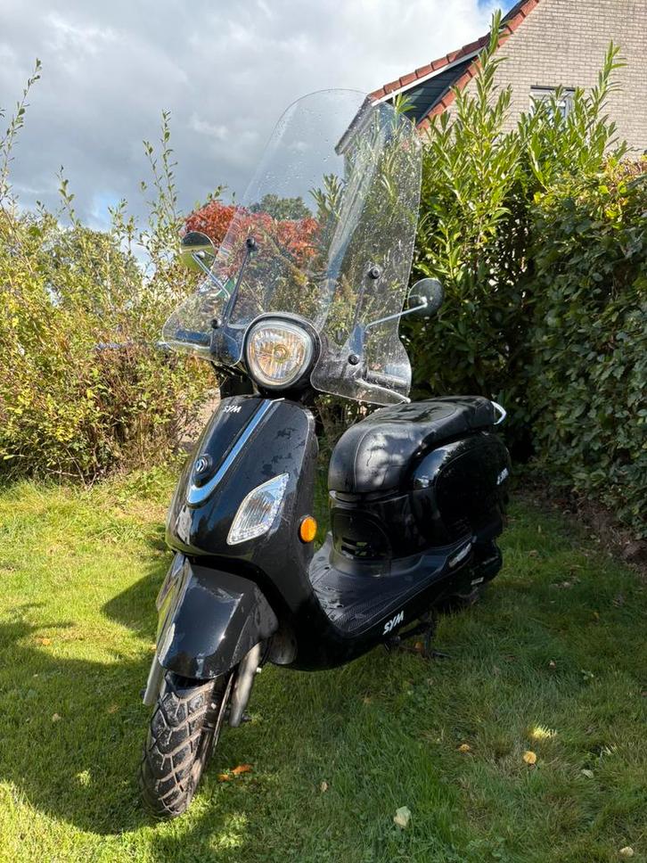 Sym Fiddle 3 / Bouwjaar 2016 / 13.069 KM / Windscherm, Fietsen en Brommers, Scooters | SYM, Gebruikt, Fiddle, Benzine, Ophalen