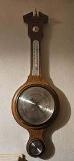 Antieke Barometer met Thermometer, Ophalen of Verzenden, Gebruikt, Barometer