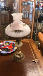 Antieke glazen lamp, Ophalen of Verzenden
