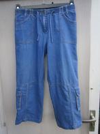 luchtige  broek/capri MIAN mt 36    7/8 lang., Kleding | Dames, MIAN, Blauw, Nieuw, Ophalen of Verzenden