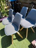 4 Stoelen, als nieuw, kan bezorgd in Amsterdam, Ophalen, Zo goed als nieuw, Kunststof, Vier