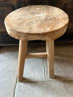 Houten krukje, Ophalen of Verzenden, Nieuw, Hout