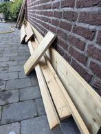 Mooi geïmpregneerd hout, Tuin en Terras, Palen, Balken en Planken, Ophalen of Verzenden, Nieuw, Planken