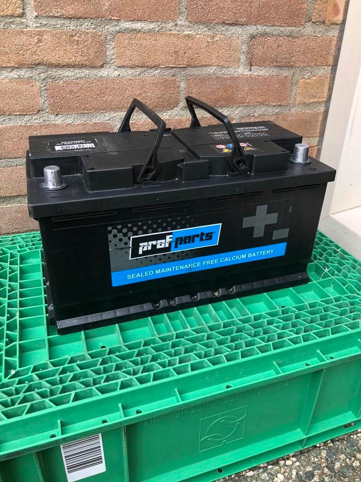 prof parts 90Ah accu batterij getest 100% goede start accu, Auto-onderdelen, Accu's en Toebehoren, Gebruikt, Ophalen of Verzenden