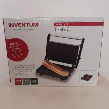 Inventum CG616 Contactgrill - Nieuw! beschikbaar voor biedingen