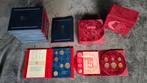 Complete 20-delige serie Proof Jaarsets 1982-2001 Beatrix, Postzegels en Munten, Munten | Nederland, Setje, Koningin Beatrix, Zilver