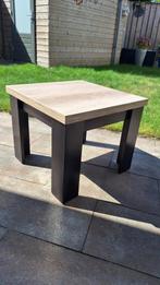 Hoektafel vierkant, Huis en Inrichting, Tafels | Bijzettafels, Vierkant, Zo goed als nieuw, Modern, Hout