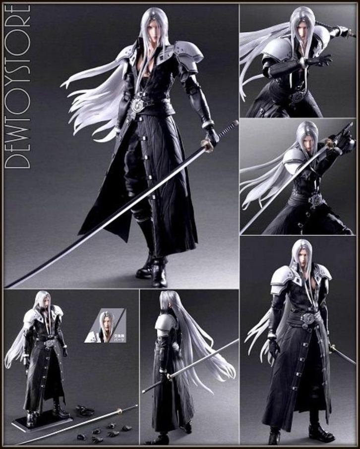 <𝗜𝗡 𝗦𝗧𝗢𝗖𝗞> Square Enix Play Arts Kai - Sephiroth, Verzamelen, Poppetjes en Figuurtjes, Nieuw, Verzenden