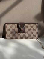 Vintage Gucci Portemonnee, Sieraden, Tassen en Uiterlijk, Portemonnees, Ophalen of Verzenden, Gebruikt, Bruin, Overige merken