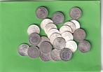 Nederlands Indie 25 Zilveren 1/4 Guldens 1912 - 1945 Divers, Postzegels en Munten, Munten | Nederland, Zilver, 25 cent, Koningin Wilhelmina