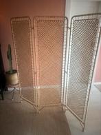 Vintage look bamboe/rotan kamerscherm, Huis en Inrichting, Ophalen, Zo goed als nieuw