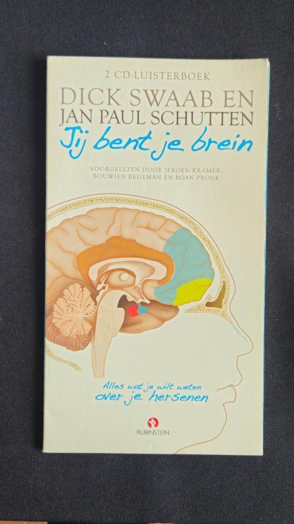 Jij bent je brein 2 CD luisterboek Dick Swaab, Boeken, Psychologie, Zo goed als nieuw, Ophalen of Verzenden