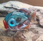 Lampwork blauwroze vis, Ophalen of Verzenden, Nieuw, Kraal