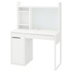 Bureau Micke Ikea met bovenstuk, Ophalen, Zo goed als nieuw, Bureau