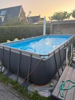 Compleet zwembad met verwarming en robot, Ophalen, Minder dan 80 cm, Zo goed als nieuw, 200 tot 400 cm