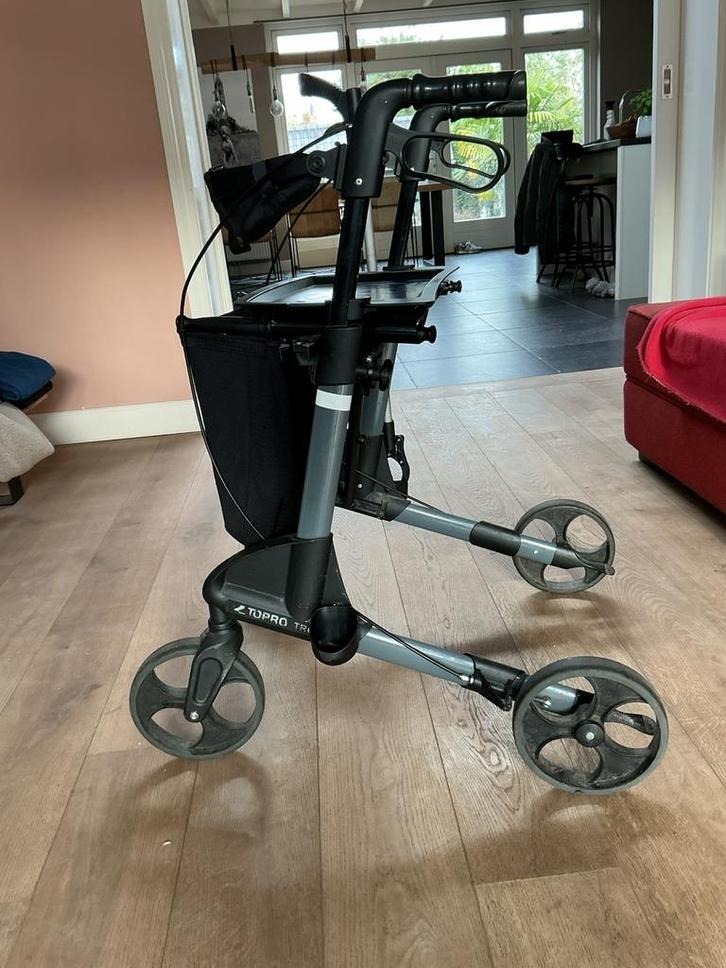 Rollator topro troja Viva Medium, Diversen, Rollators, Lichtgewicht, Opvouwbaar, Ophalen