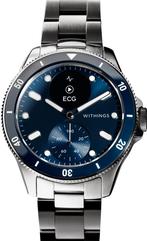 Withings Scanwatch Nova 2 blauw - Zo goed als nieuw!, Overige merken, Staal, Polshorloge, Ophalen of Verzenden