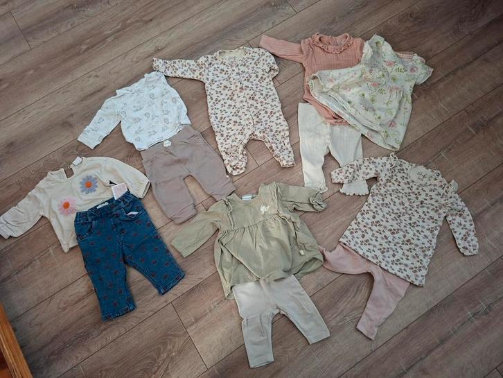 baby kleding meisje 50/56 dirkje, feetje, lil atelier etc, Kinderen en Baby's, Babykleding | Baby-kledingpakketten, Zo goed als nieuw