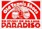 Paradiso poster - Old Tennis Shoes - 1978, Gebruikt, Ophalen of Verzenden