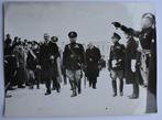 01 Originele persfoto Mussolini 1939, Ophalen of Verzenden, Landmacht, Overige gebieden, Foto of Poster