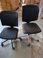 Gratis afhalen  2 buro stoelen., Ophalen, Gebruikt, Zwart
