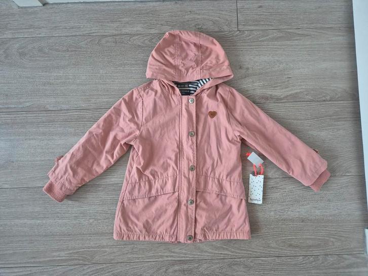 Babyface parka jas jasje zomerjas roze mt 104, Kinderen en Baby's, Kinderkleding | Maat 104, Meisje, Jas, Ophalen of Verzenden