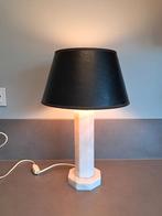 Vintage Retro Design Marmeren Tafellamp Regency Stijl, Ophalen of Verzenden, Gebruikt, Minder dan 50 cm