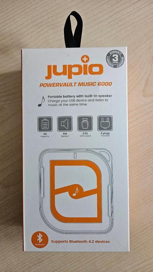 Jupio Powervault music 6000 - Nieuw, Audio, Tv en Foto, Accu's en Batterijen, Nieuw, Oplaadbaar, Ophalen of Verzenden