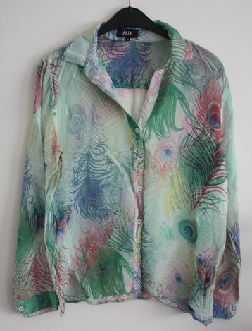 blouse met veren maat m  beschikbaar voor biedingen