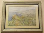 SCHILDERIJ 01: Spanje-Bay/Inham-Zee-Pauwbloemen -1896-, Verzenden