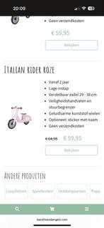 Angel en Bandits Loopfiets Roze, Ophalen, Gebruikt, Loopfiets