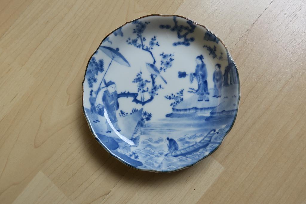 Antieke Chinese schotel met liefdesverhaal, Antiek en Kunst, Verzenden