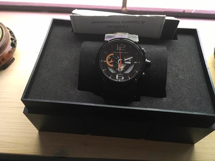 Stijlvol Polshorloge - officina del tempo chronograph, Sieraden, Tassen en Uiterlijk, Horloges | Heren, Zo goed als nieuw, Polshorloge