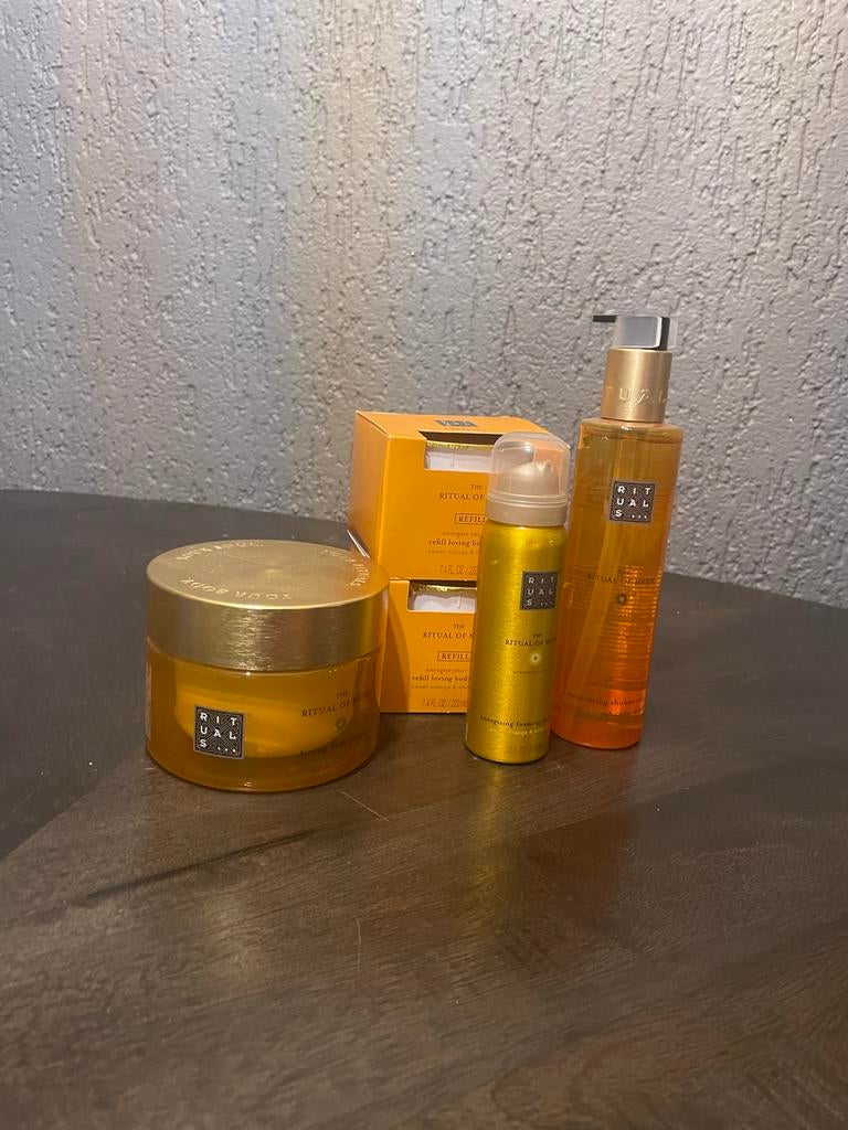 Rituals Mehr Set: Crème, Foam & Douche Olie, Sieraden, Tassen en Uiterlijk, Uiterlijk | Lichaamsverzorging, Ophalen of Verzenden