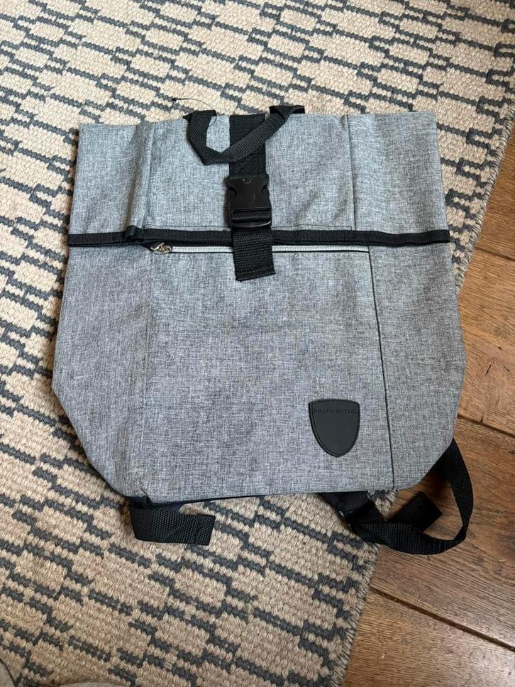 Ralph Boyer,waterdichte rugtas/rugzak grijs gemêleerd, Sieraden, Tassen en Uiterlijk, Tassen | Rugtassen, Nieuw, Overige merken