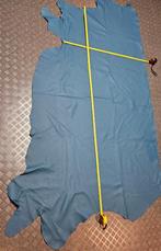 Rund - Leer Petrol-Blue, Blauw, Leer of Kunstleer, Nieuw, Ophalen of Verzenden