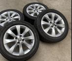 OPEL CORSA 16INCH ORIGINELE SPORT VELGEN Continental 4SEIZON, Auto diversen, Ophalen of Verzenden