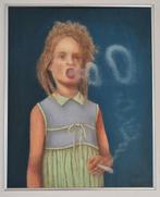 Bijzonder Olieverfschilderij van Leo van Vliet Z'woude, Antiek en Kunst, Kunst | Schilderijen | Klassiek, Ophalen of Verzenden