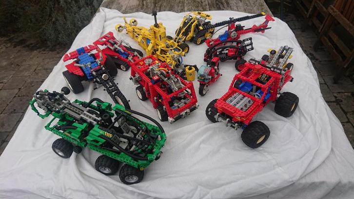 Vintage LEGO Technic jaren 90 11 sets, Kinderen en Baby's, Speelgoed | Duplo en Lego, Gebruikt, Lego, Complete set, Ophalen of Verzenden