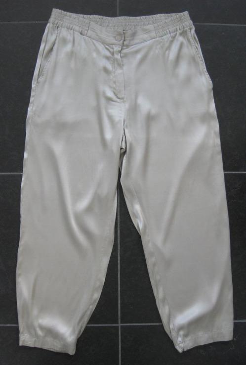 Japan TKY broek, naturel, beige, broek, maat M, Kleding | Dames, Broeken en Pantalons, Zo goed als nieuw, Maat 38/40 (M), Beige