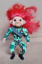 Troll Force Army Troll uit 1992, Ophalen of Verzenden, Zo goed als nieuw, Pop