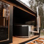 2 IN 1 LUXE SAUNA EN HOTTUB, Sport en Fitness, Sauna, WellnessWinkel, Info@wellnesswinkel.nl, Oosteinde 30, Ruinerwold