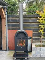 houtkachel van 6kw met kachelpijp van 2 mm dik, Huis en Inrichting, Kachels, Ophalen of Verzenden, Gebruikt, Hout, Houtkachel