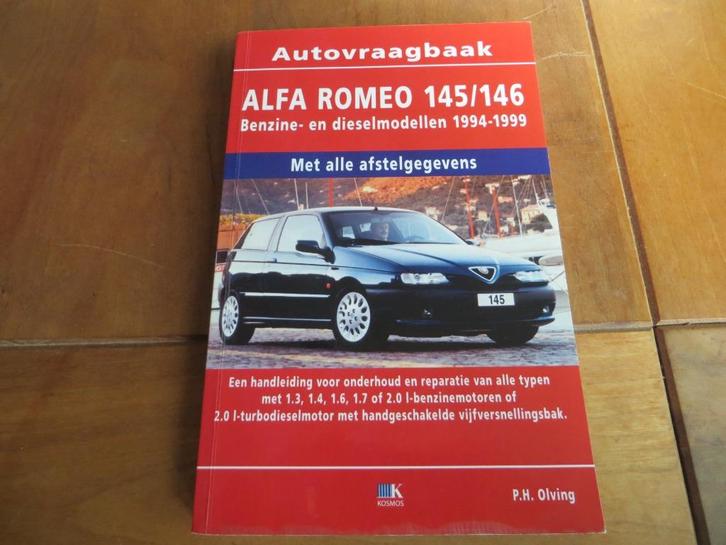 Nieuwe vraagbaak Alfa Romeo 145, Alfa Romeo 146 1994-1999, Auto diversen, Handleidingen en Instructieboekjes, Ophalen of Verzenden