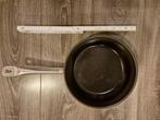 Gebruikte Koekenpan met RVS Handvat, Ophalen of Verzenden, Gebruikt, Rvs, Koekenpan of Braadpan