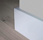 Op vooraad witte MDF plinten 7/9/12 cm hoog, Ophalen, Megafloor, Nieuw, Mdf
